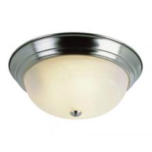 Trans Globe 13618 BN - 2LT FLUSH-MED-13""-MARBLEIZED